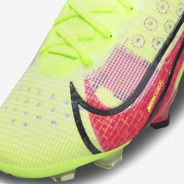 Scarpe da Calcio Donna Nike Mercurial Superfly 8 Elite FG Firm-Grounds Nere Rosse Chiaro | NK640AGX