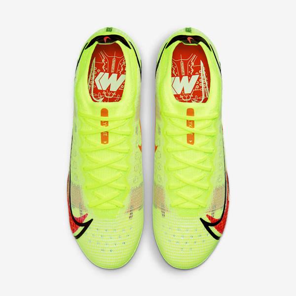 Scarpe da Calcio Donna Nike Mercurial Vapor 14 Elite FG Firm-Ground Nere Rosse Chiaro | NK146SPH