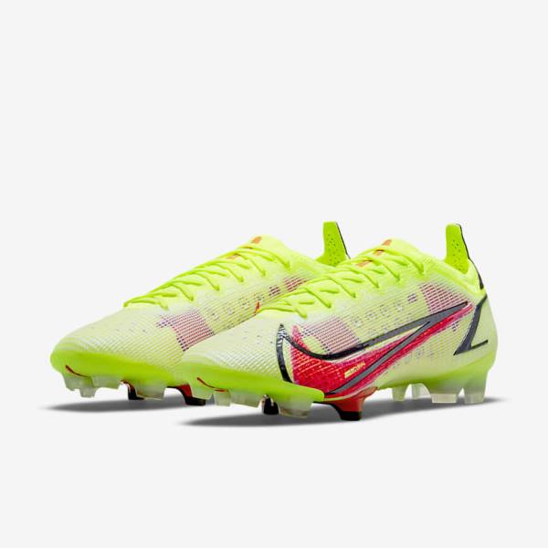 Scarpe da Calcio Donna Nike Mercurial Vapor 14 Elite FG Firm-Ground Nere Rosse Chiaro | NK146SPH