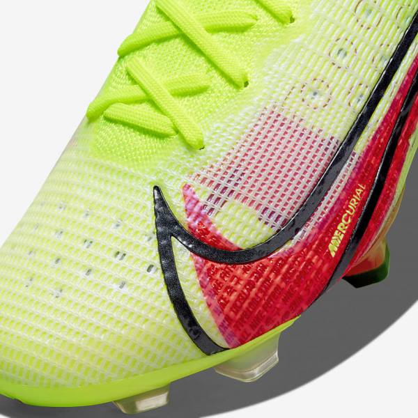 Scarpe da Calcio Donna Nike Mercurial Vapor 14 Elite FG Firm-Ground Nere Rosse Chiaro | NK146SPH