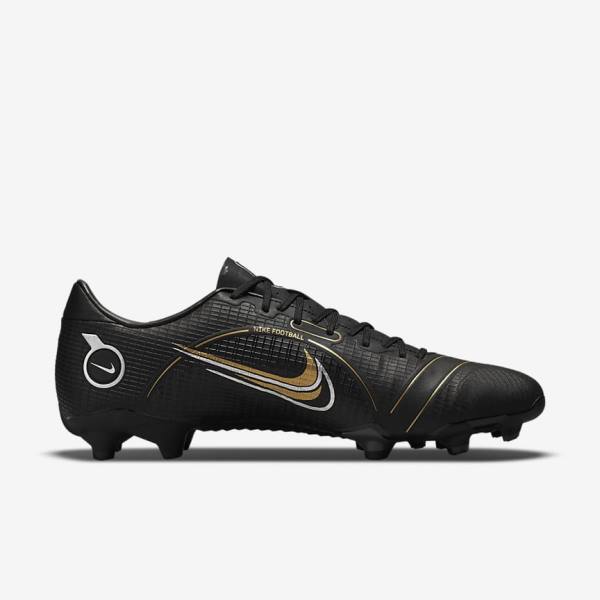 Scarpe da Calcio Donna Nike Mercurial Vapor 14 Academy MG Multi-Ground Nere Metal Argento Grigie Metal Oro | NK417NJG