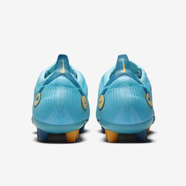 Scarpe da Calcio Donna Nike Mercurial Vapor 14 Elite AG Artificial-Grounds Blu Arancioni | NK683QZM