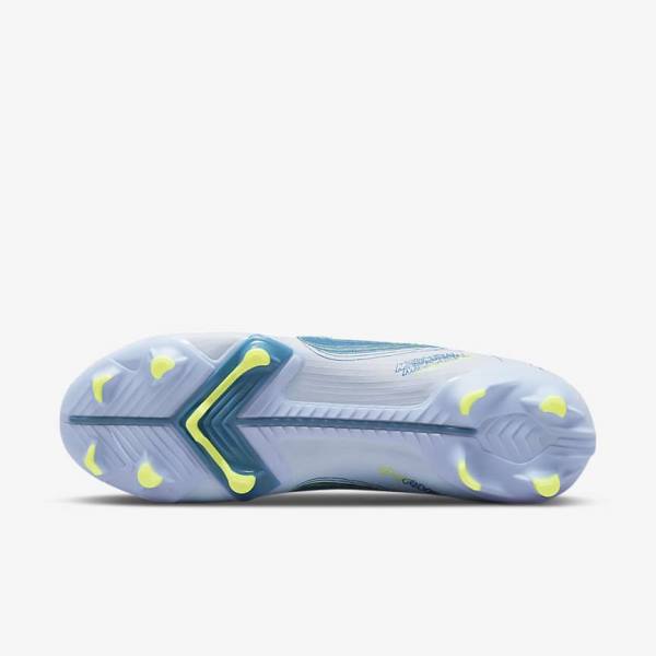 Scarpe da Calcio Donna Nike Mercurial Vapor 14 Academy MG Multi-Ground Grigie Blu Chiaro Blu | NK970XIZ