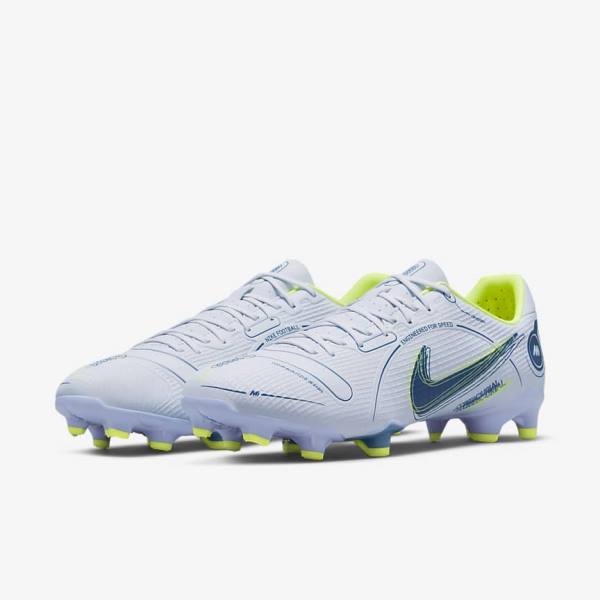 Scarpe da Calcio Donna Nike Mercurial Vapor 14 Academy MG Multi-Ground Grigie Blu Chiaro Blu | NK970XIZ