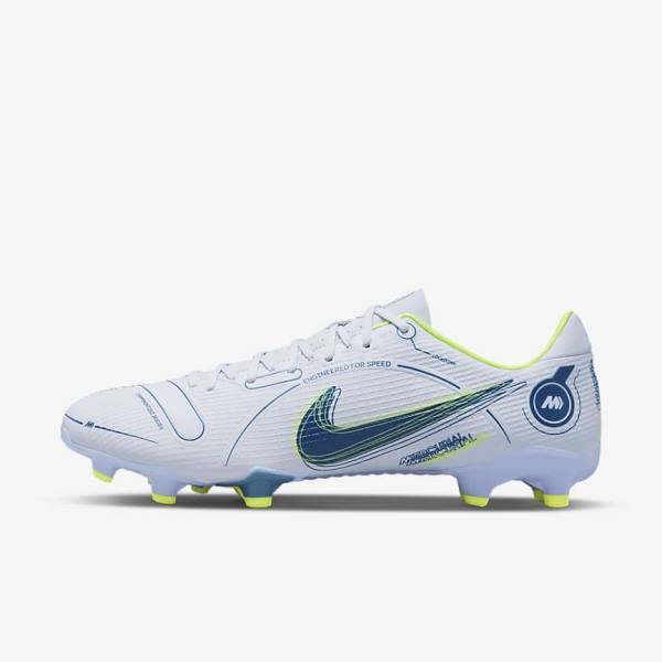 Scarpe da Calcio Donna Nike Mercurial Vapor 14 Academy MG Multi-Ground Grigie Blu Chiaro Blu | NK970XIZ