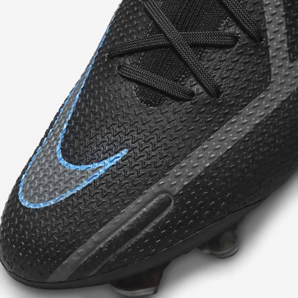 Scarpe da Calcio Donna Nike Phantom GT2 Elite FG Firm-Ground Nere Grigie | NK019RMC