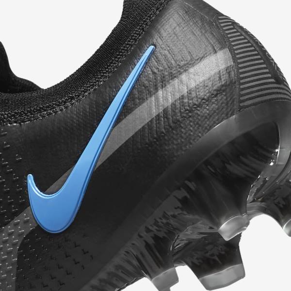 Scarpe da Calcio Donna Nike Phantom GT2 Elite FG Firm-Ground Nere Grigie | NK019RMC