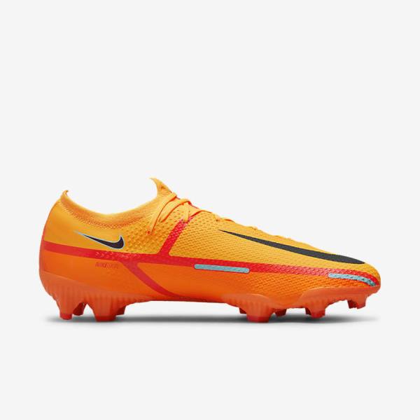 Scarpe da Calcio Donna Nike Phantom GT2 Pro FG Firm-Ground Arancioni Rosse Chiaro Nere | NK178VDP