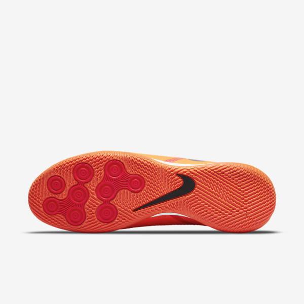 Scarpe da Calcio Donna Nike Phantom GT2 Academy Dynamic Fit IC Indoor Court Arancioni Rosse Chiaro Nere | NK267HAN