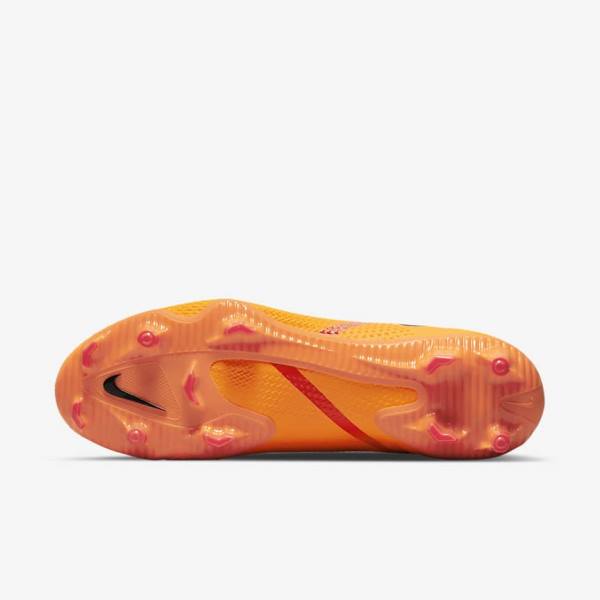 Scarpe da Calcio Donna Nike Phantom GT2 Pro Dynamic Fit FG Firm-Ground Arancioni Rosse Chiaro Nere | NK467MOL