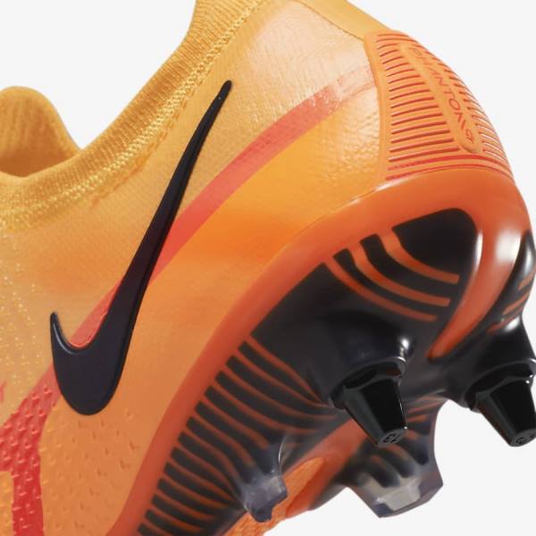 Scarpe da Calcio Donna Nike Phantom GT2 Elite SG-Pro AC Soft-Ground Arancioni Rosse Chiaro Nere | NK480RTN