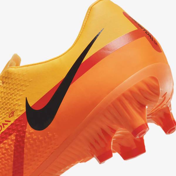 Scarpe da Calcio Donna Nike Phantom GT2 Academy MG Multi-Ground Arancioni Rosse Chiaro Nere | NK736NYJ