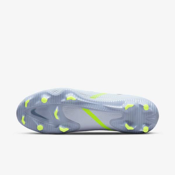 Scarpe da Calcio Donna Nike Phantom GT2 Pro FG Firm-Ground Grigie Blu Chiaro | NK768FQP