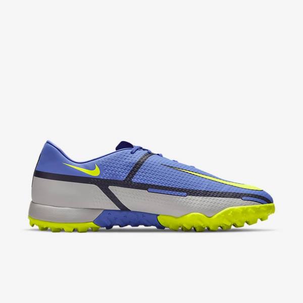 Scarpe da Calcio Donna Nike Phantom GT2 Academy TF Turf Blu Grigie | NK813BMD