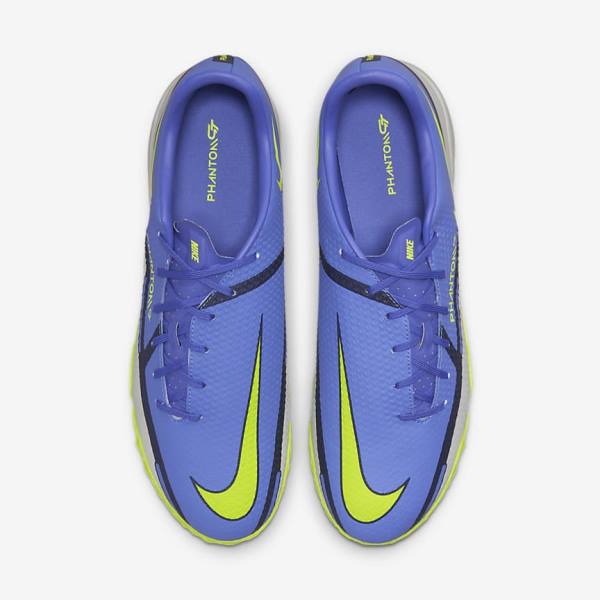 Scarpe da Calcio Donna Nike Phantom GT2 Academy TF Turf Blu Grigie | NK813BMD