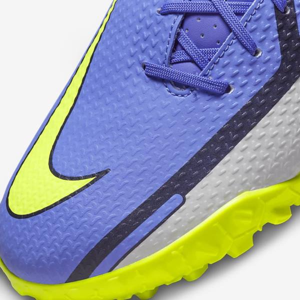 Scarpe da Calcio Donna Nike Phantom GT2 Academy TF Turf Blu Grigie | NK813BMD