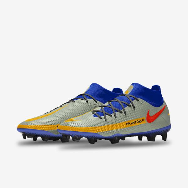 Scarpe da Calcio Donna Nike Phantom GT Elite By You Custom Firm Ground Colorate | NK251GFX