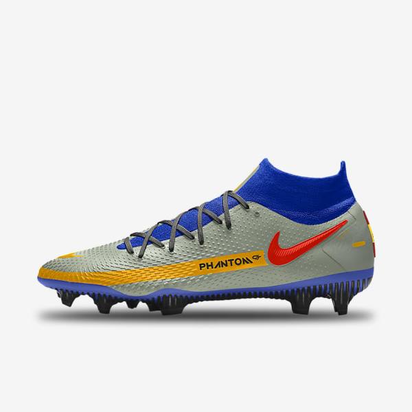 Scarpe da Calcio Donna Nike Phantom GT Elite By You Custom Firm Ground Colorate | NK251GFX