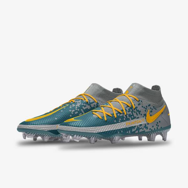 Scarpe da Calcio Donna Nike Phantom GT Elite By You Custom Firm Ground Colorate | NK260DWL