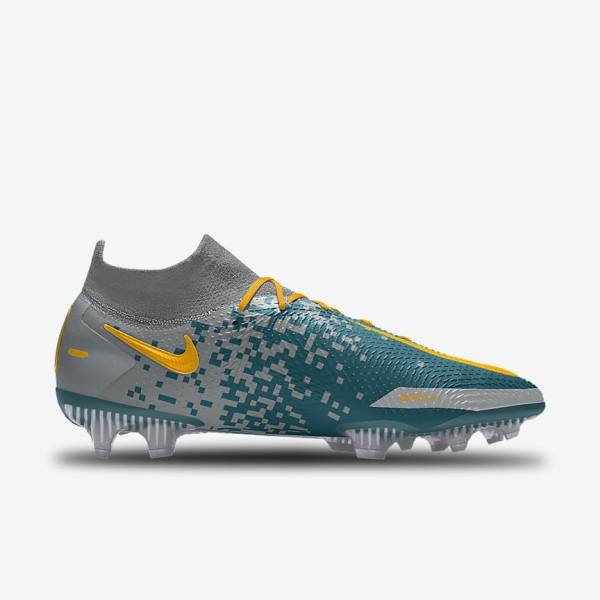 Scarpe da Calcio Donna Nike Phantom GT Elite By You Custom Firm Ground Colorate | NK260DWL