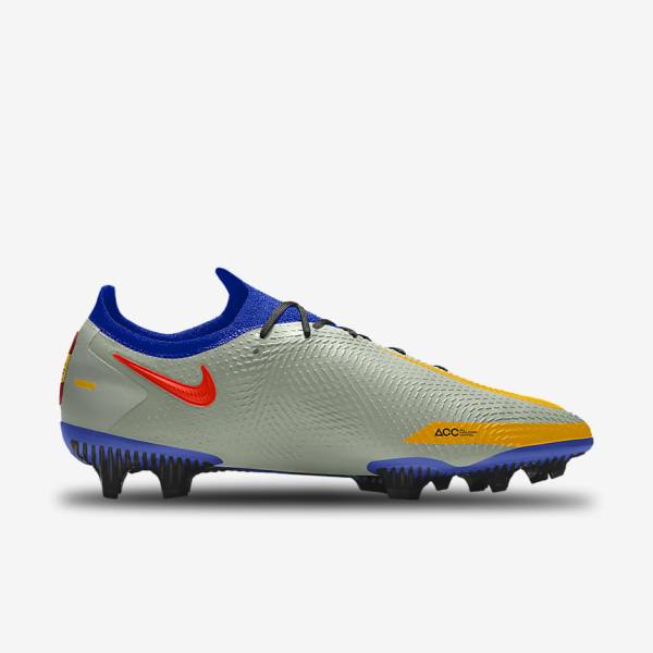 Scarpe da Calcio Donna Nike Phantom GT Elite By You Custom Firm Ground Colorate | NK784QIO