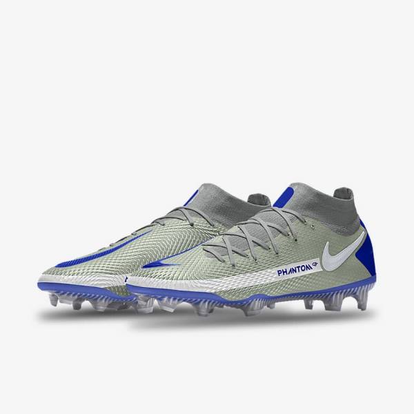 Scarpe da Calcio Donna Nike Phantom GT Elite By You Custom Firm Ground Colorate | NK957VCT