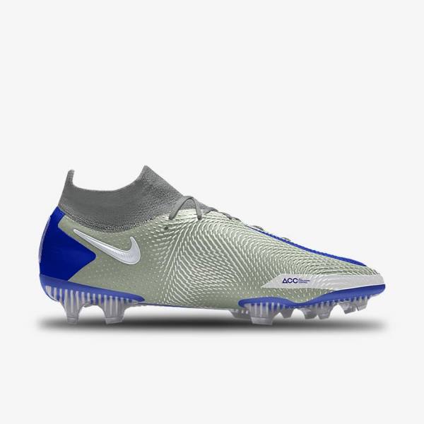 Scarpe da Calcio Donna Nike Phantom GT Elite By You Custom Firm Ground Colorate | NK957VCT