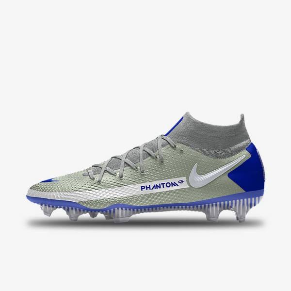 Scarpe da Calcio Donna Nike Phantom GT Elite By You Custom Firm Ground Colorate | NK957VCT