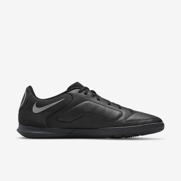 Scarpe da Calcio Donna Nike Tiempo Legend 9 Club IC Indoor-Court Nere Grigie Scuro | NK504EVZ