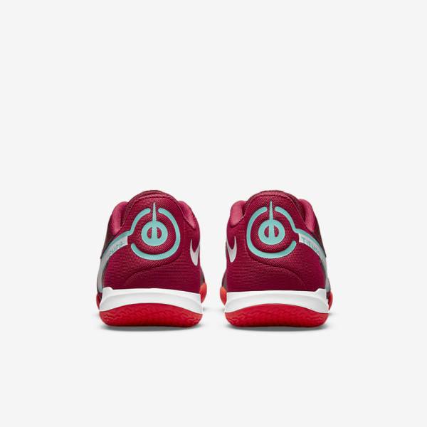 Scarpe da Calcio Donna Nike Tiempo Legend 9 Academy IC Indoor-Court Rosse Rosse Chiaro Bianche | NK760FDE