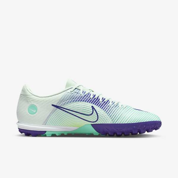 Scarpe da Calcio Uomo Nike Mercurial Dream Speed Vapor 14 Academy TF Turf Verdi Viola Verdi | NK426CLT