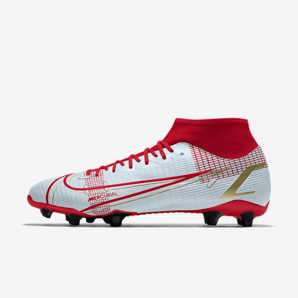 Scarpe da Calcio Uomo Nike Mercurial Superfly 8 Academy By You Custom Colorate | NK470OLZ