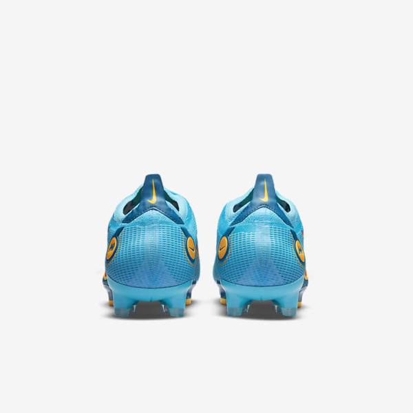 Scarpe da Calcio Uomo Nike Mercurial Vapor 14 Elite FG Firm-Grounds Blu Arancioni | NK150VXF