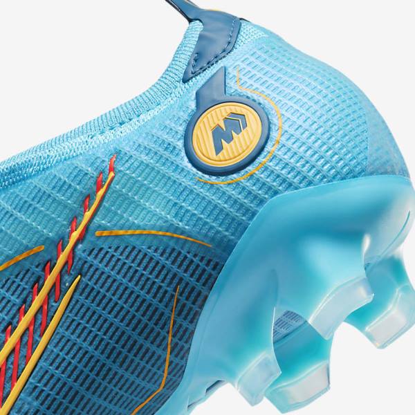 Scarpe da Calcio Uomo Nike Mercurial Vapor 14 Elite FG Firm-Grounds Blu Arancioni | NK150VXF