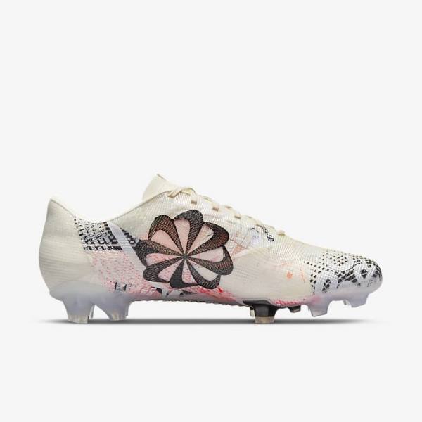 Scarpe da Calcio Uomo Nike Mercurial Vapor Next Nature FG Firm-Ground Rosa Chiaro Arancioni Nere | NK582UTV