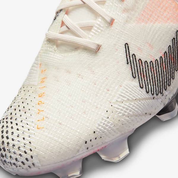 Scarpe da Calcio Uomo Nike Mercurial Vapor Next Nature FG Firm-Ground Rosa Chiaro Arancioni Nere | NK582UTV