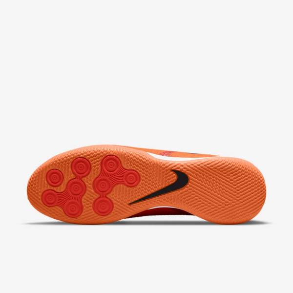 Scarpe da Calcio Uomo Nike Phantom GT2 Academy IC Indoor-Court Arancioni Rosse Chiaro Nere | NK703LSQ