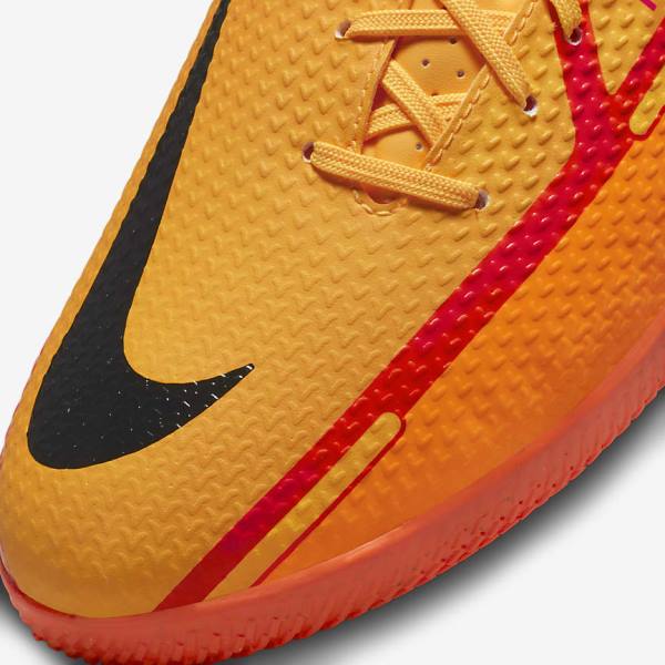 Scarpe da Calcio Uomo Nike Phantom GT2 Academy IC Indoor-Court Arancioni Rosse Chiaro Nere | NK703LSQ