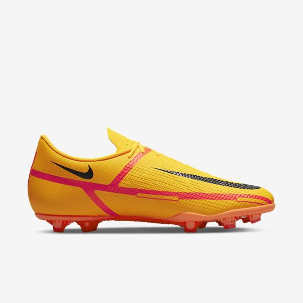 Scarpe da Calcio Uomo Nike Phantom GT2 Club MG Multi-Ground Arancioni Rosse Chiaro Nere | NK283RLN