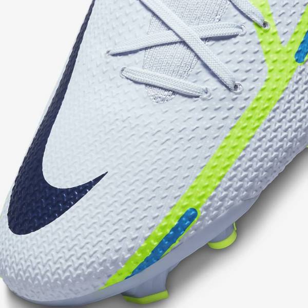 Scarpe da Calcio Uomo Nike Phantom GT2 Pro FG Firm-Ground Grigie Blu Chiaro | NK451RBL