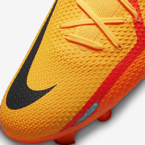 Scarpe da Calcio Uomo Nike Phantom GT2 Pro FG Firm-Ground Arancioni Rosse Chiaro Nere | NK985LDB