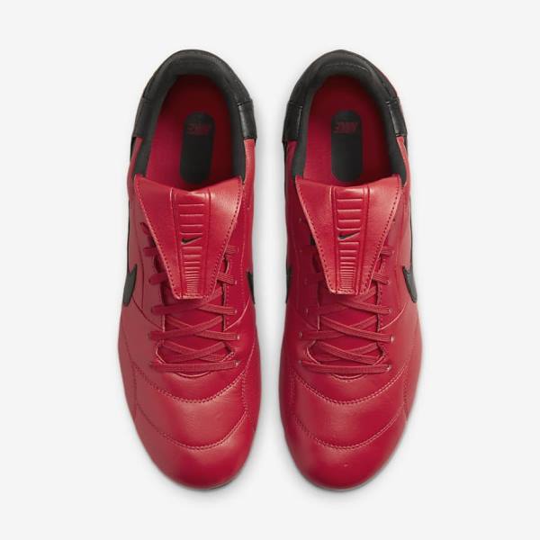 Scarpe da Calcio Uomo Nike The Premier 3 SG-PRO Anti-Clog Traction Soft-Ground Rosse Nere | NK749EHR