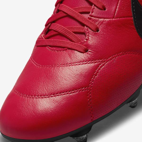 Scarpe da Calcio Uomo Nike The Premier 3 SG-PRO Anti-Clog Traction Soft-Ground Rosse Nere | NK749EHR