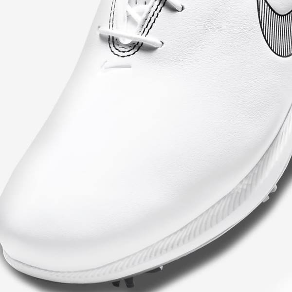 Scarpe da Golf Uomo Nike Air Zoom Victory Tour 2 Bianche Metal Platino Nere | NK427GLZ