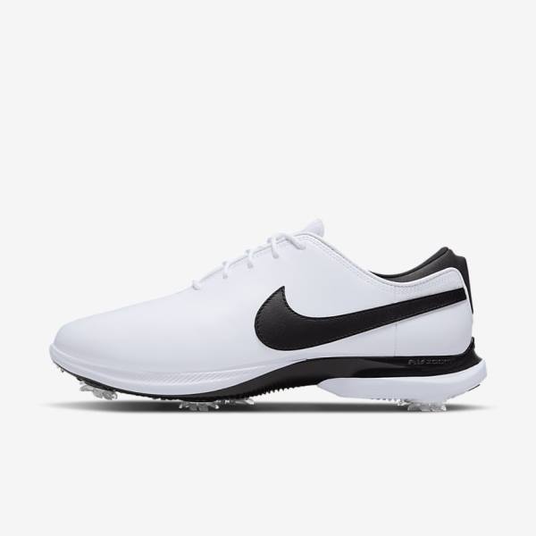 Scarpe da Golf Uomo Nike Air Zoom Victory Tour 2 Bianche Nere | NK912XHG