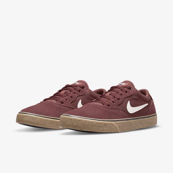 Scarpe da Skate Donna Nike SB Chron 2 Marroni Chiaro | NK720WEA