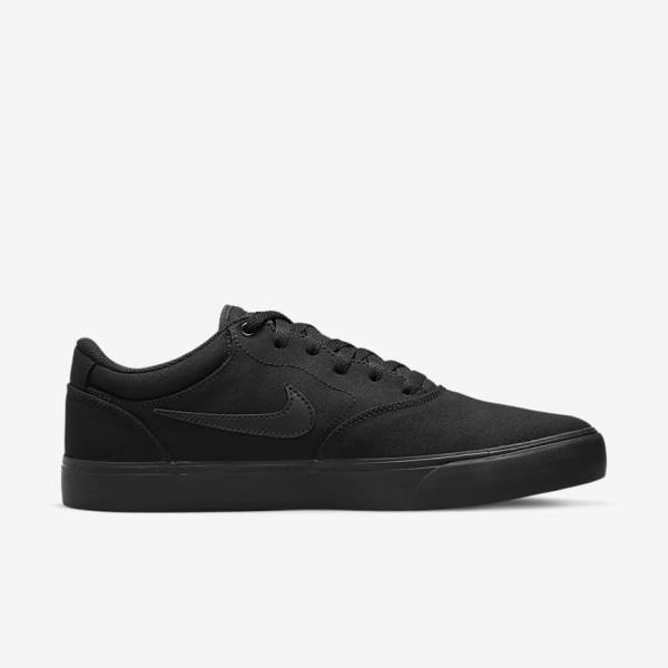 Scarpe da Skate Donna Nike SB Chron 2 Tela Nere | NK052LGD