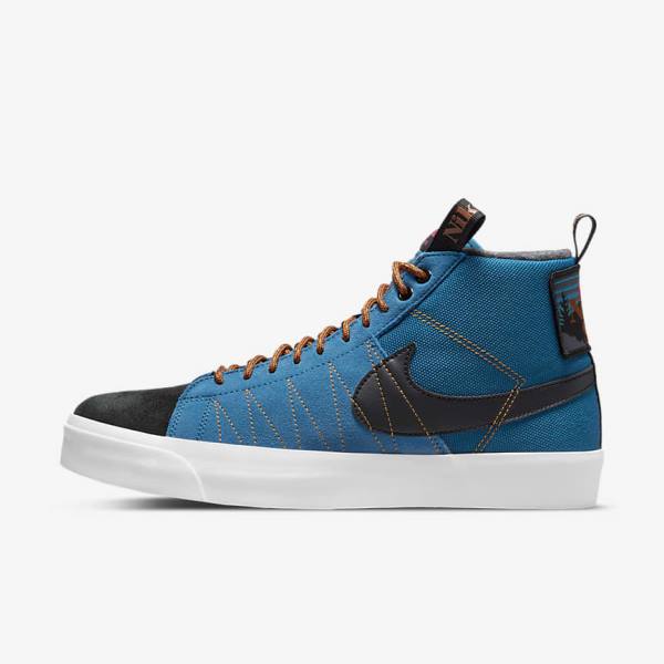 Scarpe da Skate Donna Nike SB Zoom Blazer Mid Premium Nere | NK238TMF