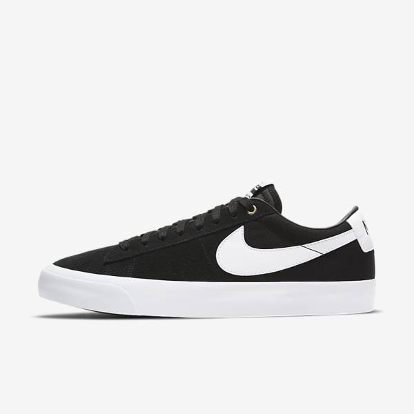 Scarpe da Skate Donna Nike SB Zoom Blazer Low Pro GT Nere Marroni Chiaro Bianche | NK684UMK