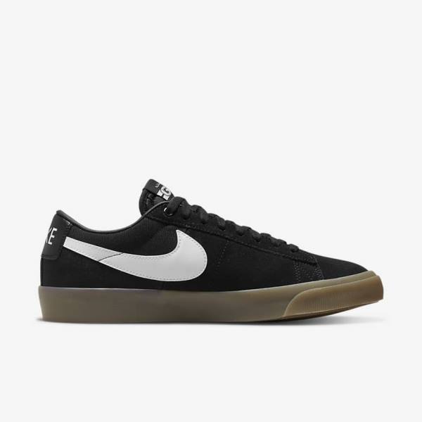 Scarpe da Skate Donna Nike SB Zoom Blazer Low Pro GT Nere Bianche | NK816WDC